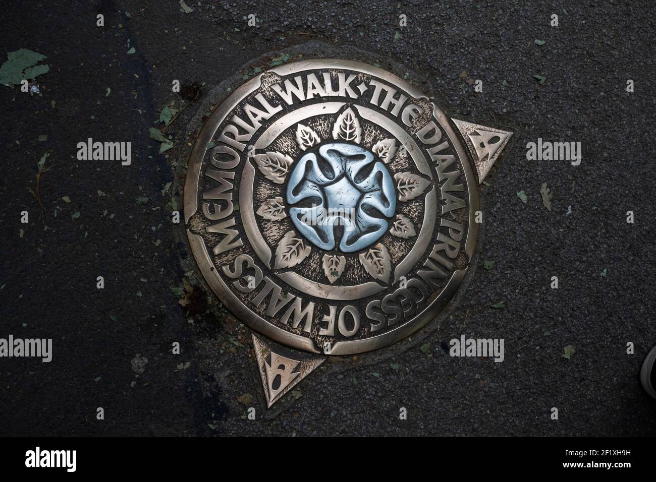 Diana Princess of Wales Memorial Walk - Buckingham Palace Stockfoto