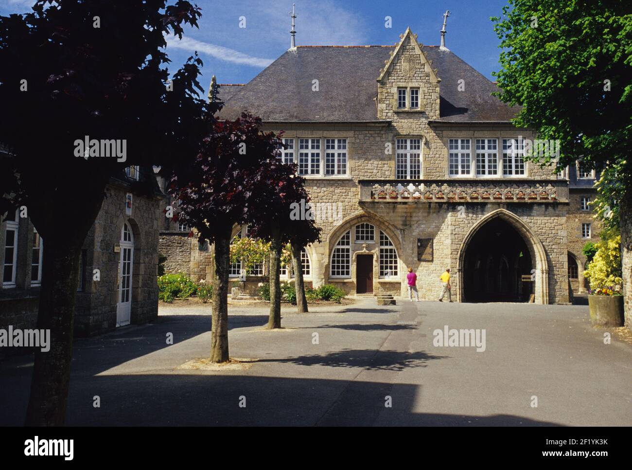 Frankreich - Dinan - Couvent des Cordeliers - Kloster Die Cordeliers Stockfoto