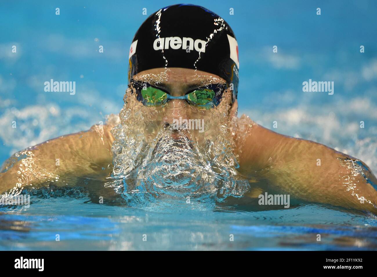 Daiya Seto (JPN) tritt auf der Männer 200 m Medley während der Weltmeisterschaft Short Course 2014, in Doha in Katar, Tag 3, 5. Dezember 2014. Foto Stephane Kempinaire / KMSP / DPPI Stockfoto