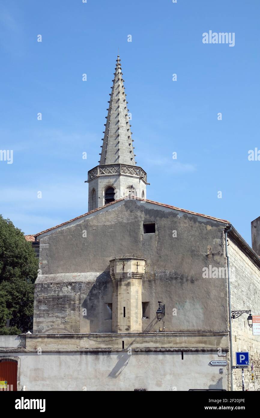 Kirche Kloster der Cordeliers in Arles Stockfoto