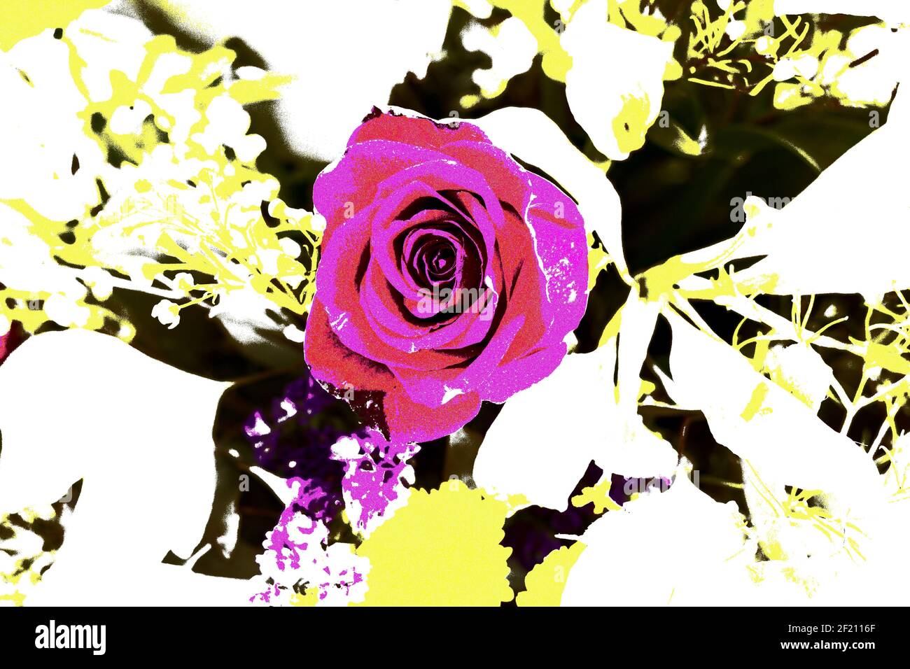 Strukturierte Hintergründe für Banner und Webseiten, Spiele usw... Bunte Hintergründe, mit sich wiederholenden floralen Themen. Stockfoto