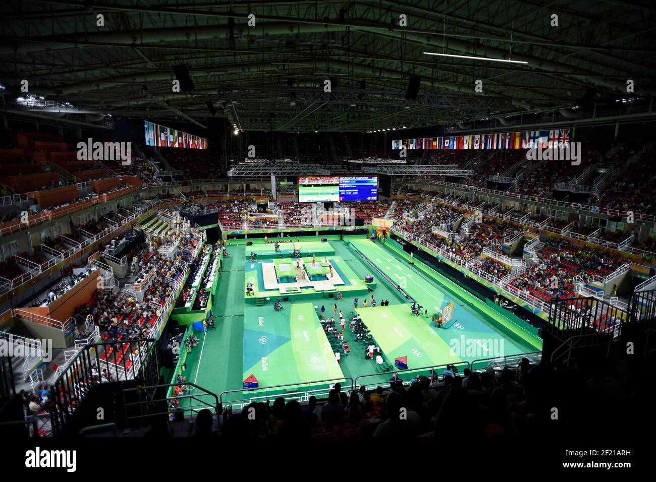 Olympic arena rio gymnastics -Fotos und -Bildmaterial in hoher Auflösung –  Alamy