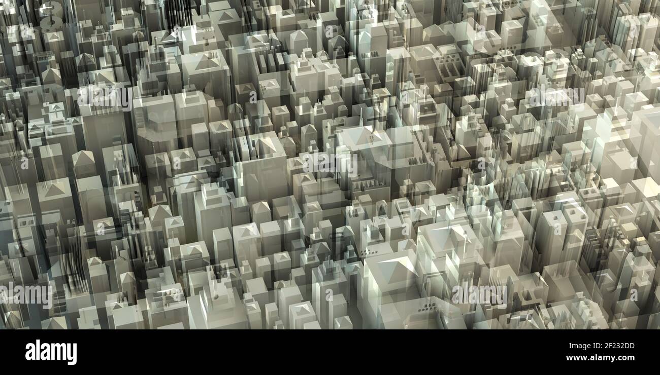 Smart City Stockfoto