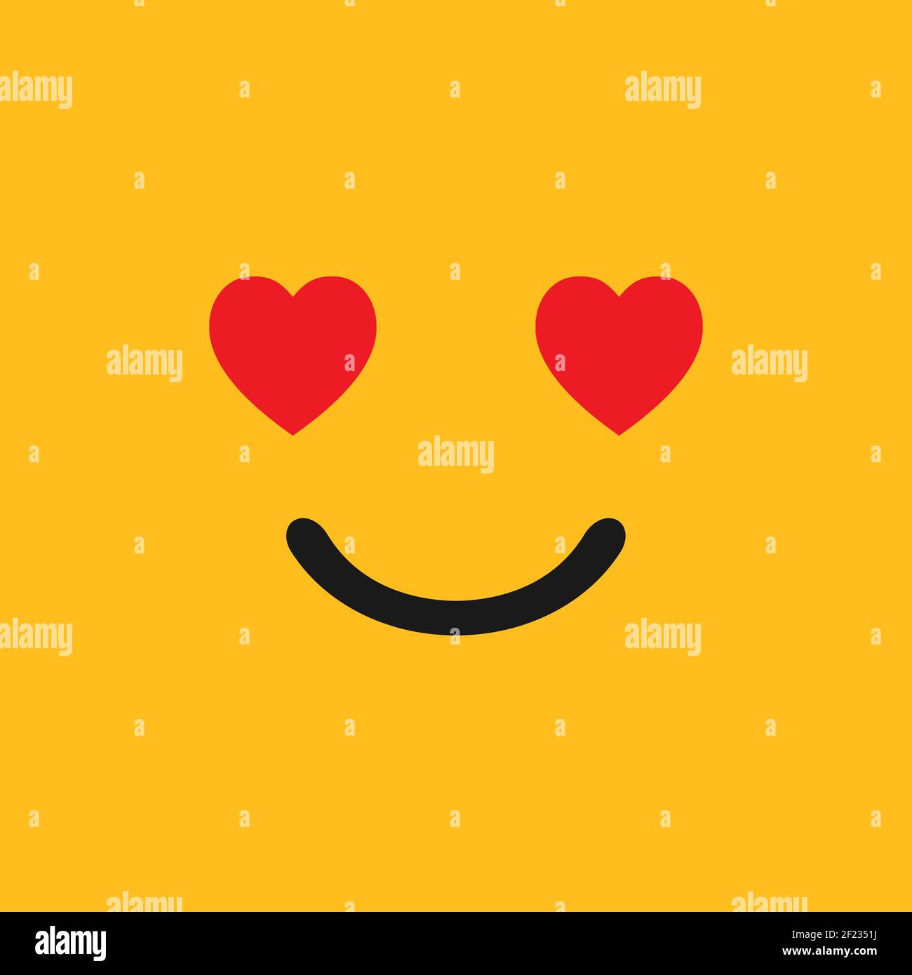 In Love Emoji Icon Vector Vectors Stockfotos Und Bilder Kaufen Alamy