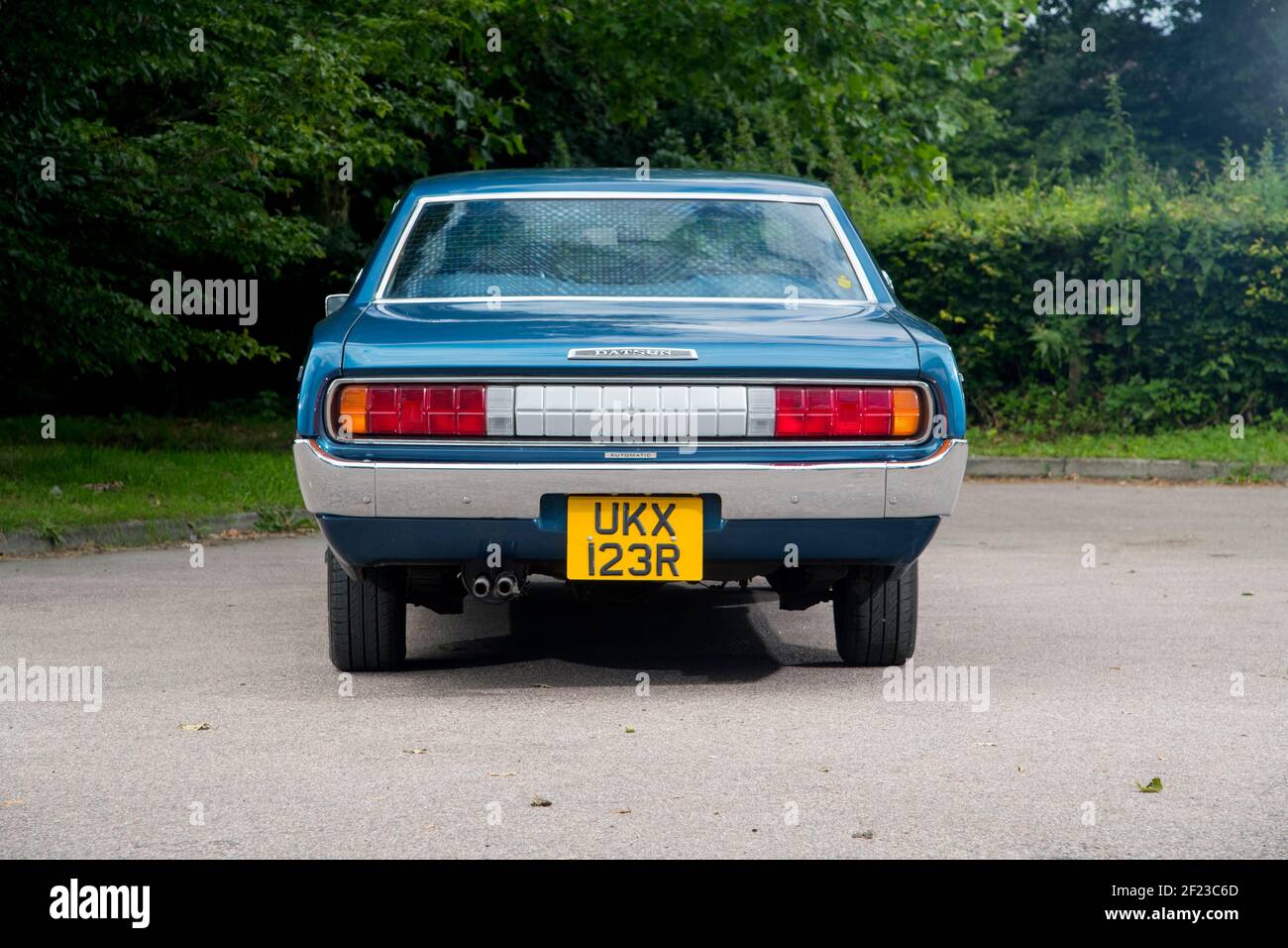 1977 Datsun 200L Japanische Limousine Stockfoto