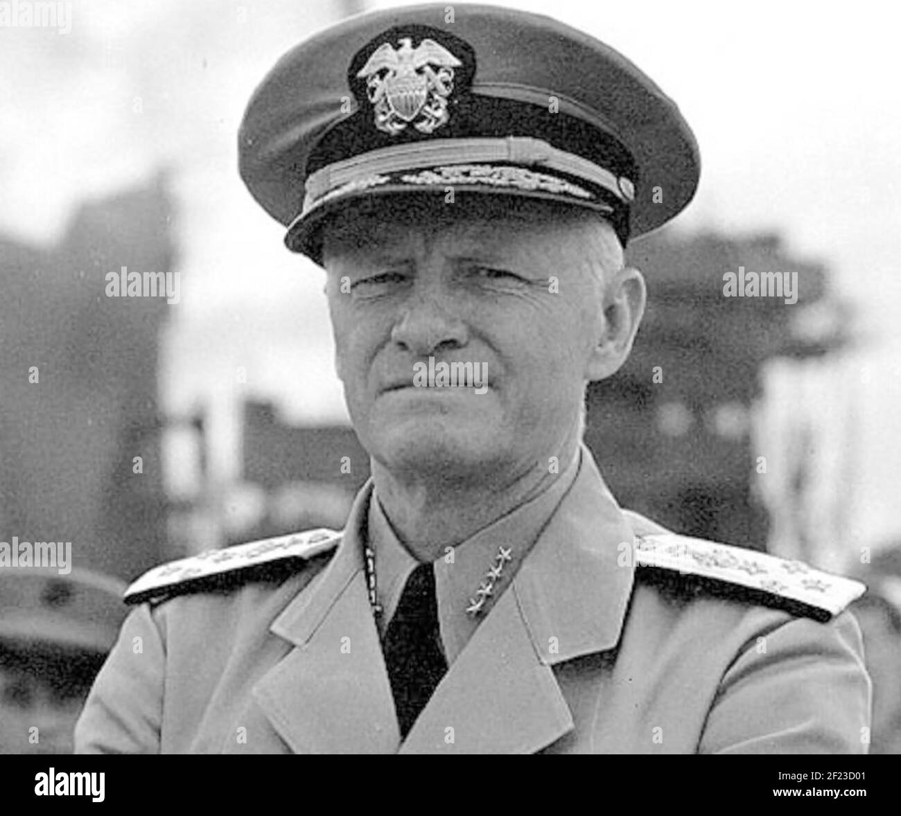 CHESTER W. NIMITZ (1885-1966) amerikanischer Admiral um 1944 Stockfoto