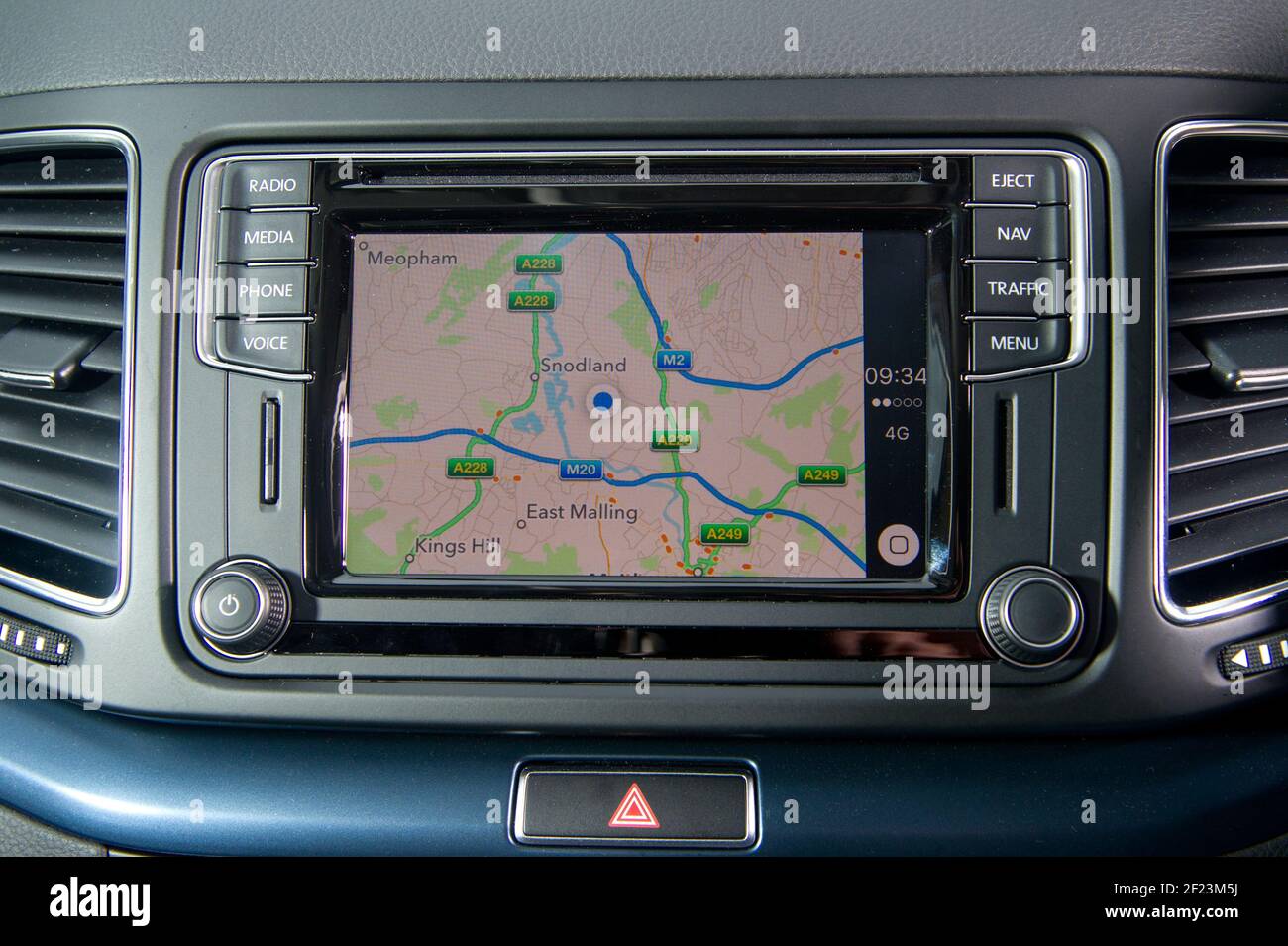 Alhambra People Carrier mit 2016 SITZPLÄTZEN, MPV Stockfoto