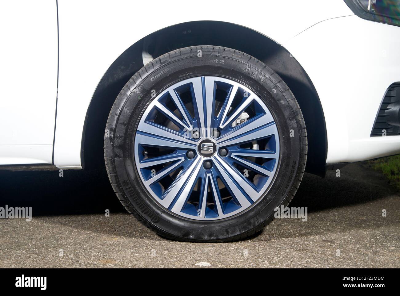 Alhambra People Carrier mit 2016 SITZPLÄTZEN, MPV Stockfoto