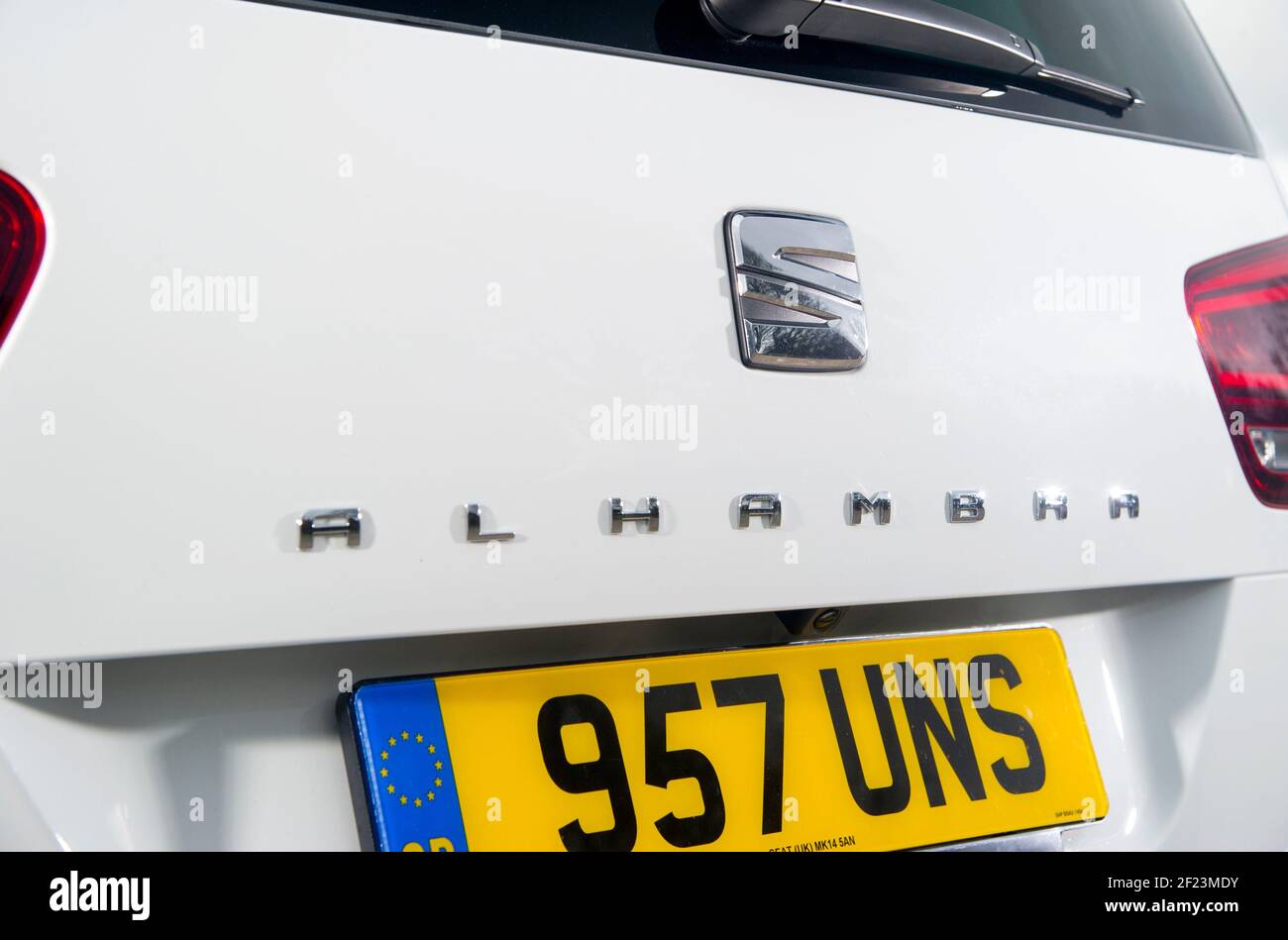 Alhambra People Carrier mit 2016 SITZPLÄTZEN, MPV Stockfoto