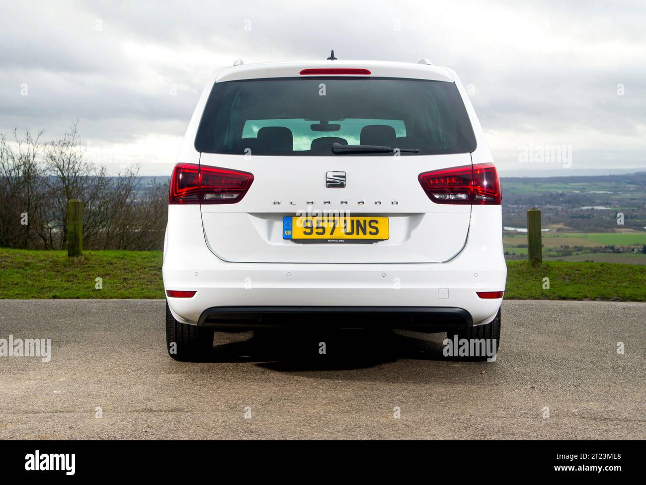 Alhambra People Carrier mit 2016 SITZPLÄTZEN, MPV Stockfoto