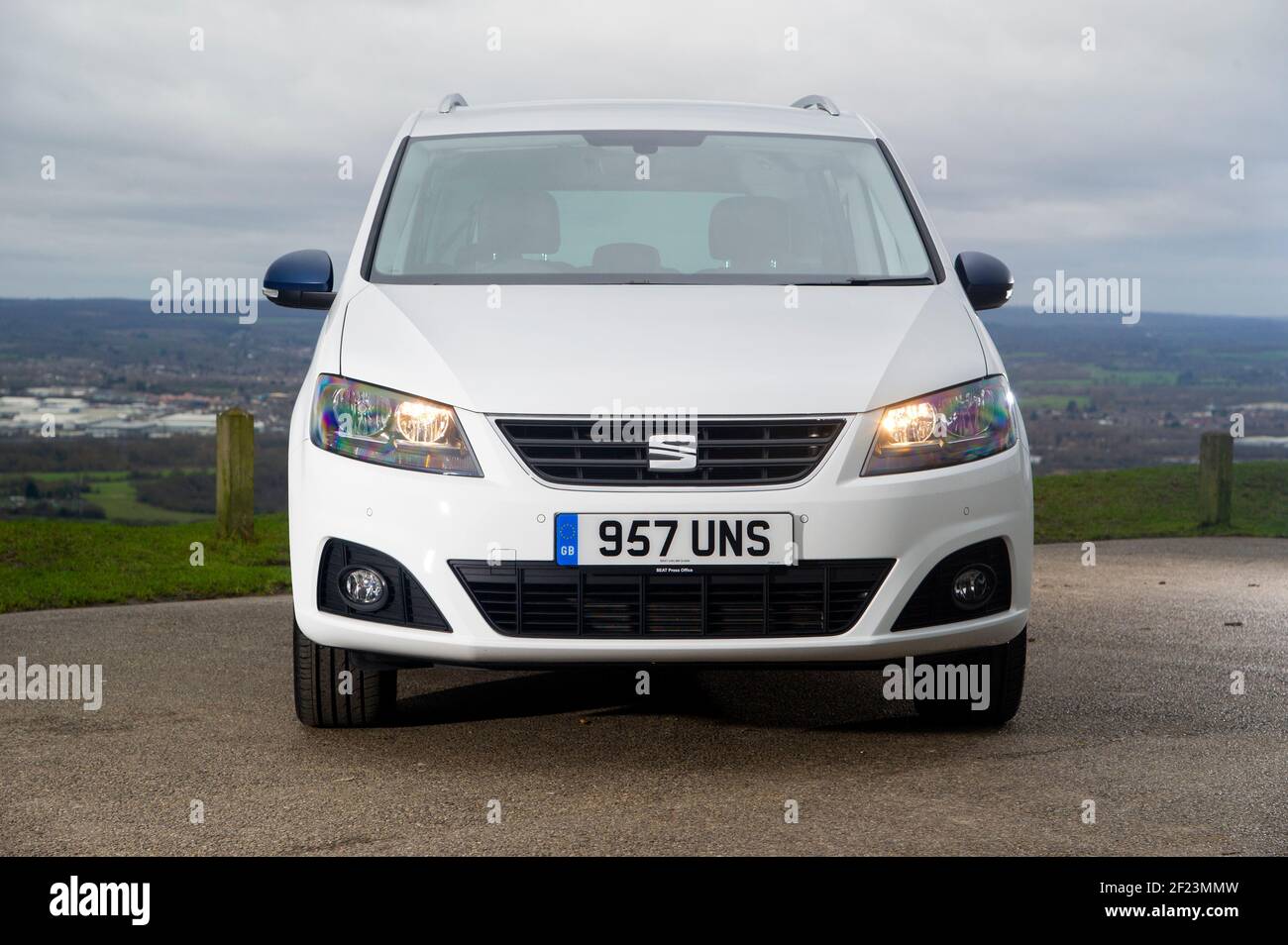 Alhambra People Carrier mit 2016 SITZPLÄTZEN, MPV Stockfoto