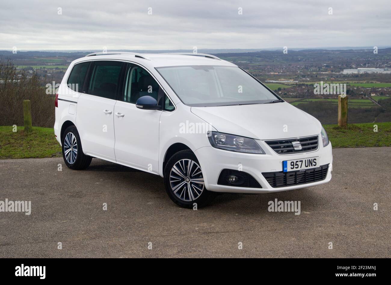 Alhambra People Carrier mit 2016 SITZPLÄTZEN, MPV Stockfoto