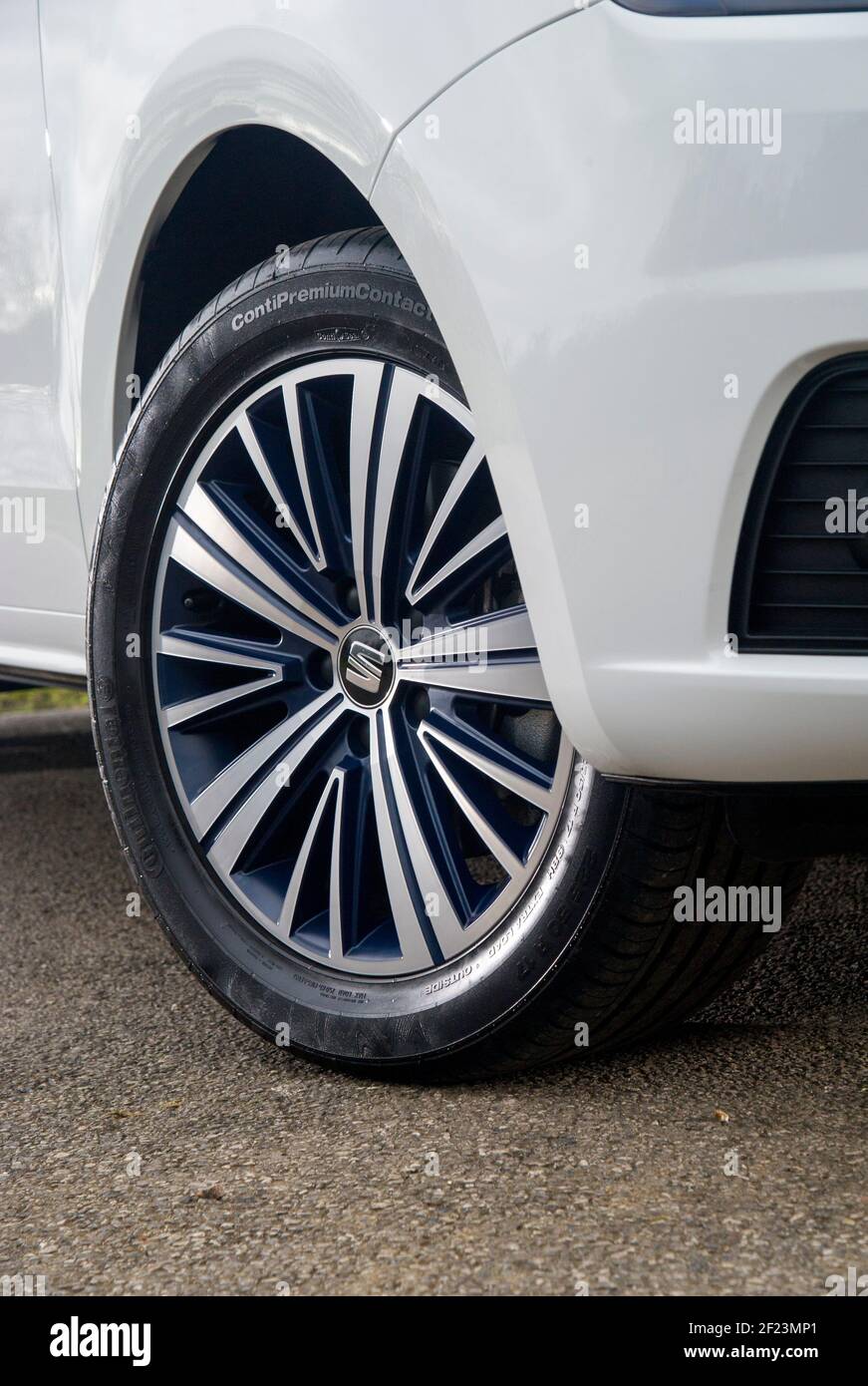 Alhambra People Carrier mit 2016 SITZPLÄTZEN, MPV Stockfoto