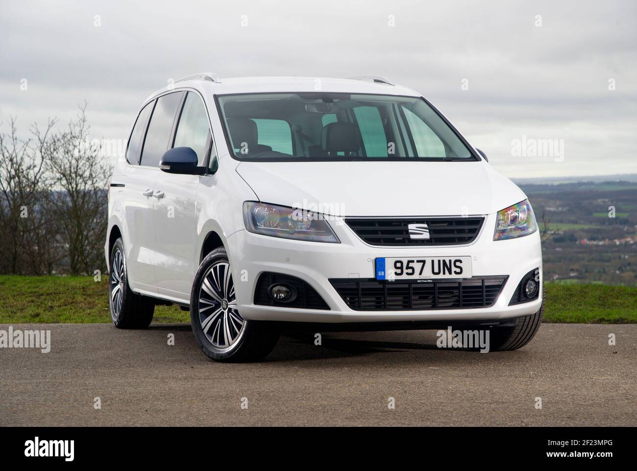 Alhambra People Carrier mit 2016 SITZPLÄTZEN, MPV Stockfoto