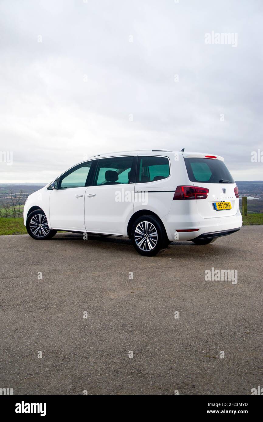 Alhambra People Carrier mit 2016 SITZPLÄTZEN, MPV Stockfoto