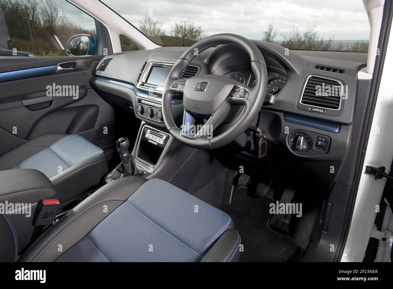 Alhambra People Carrier mit 2016 SITZPLÄTZEN, MPV Stockfoto