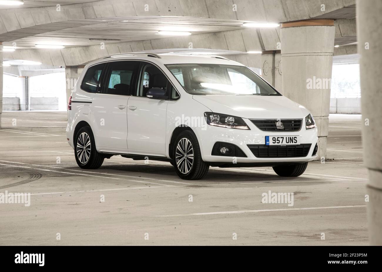 Alhambra People Carrier mit 2016 SITZPLÄTZEN, MPV Stockfoto