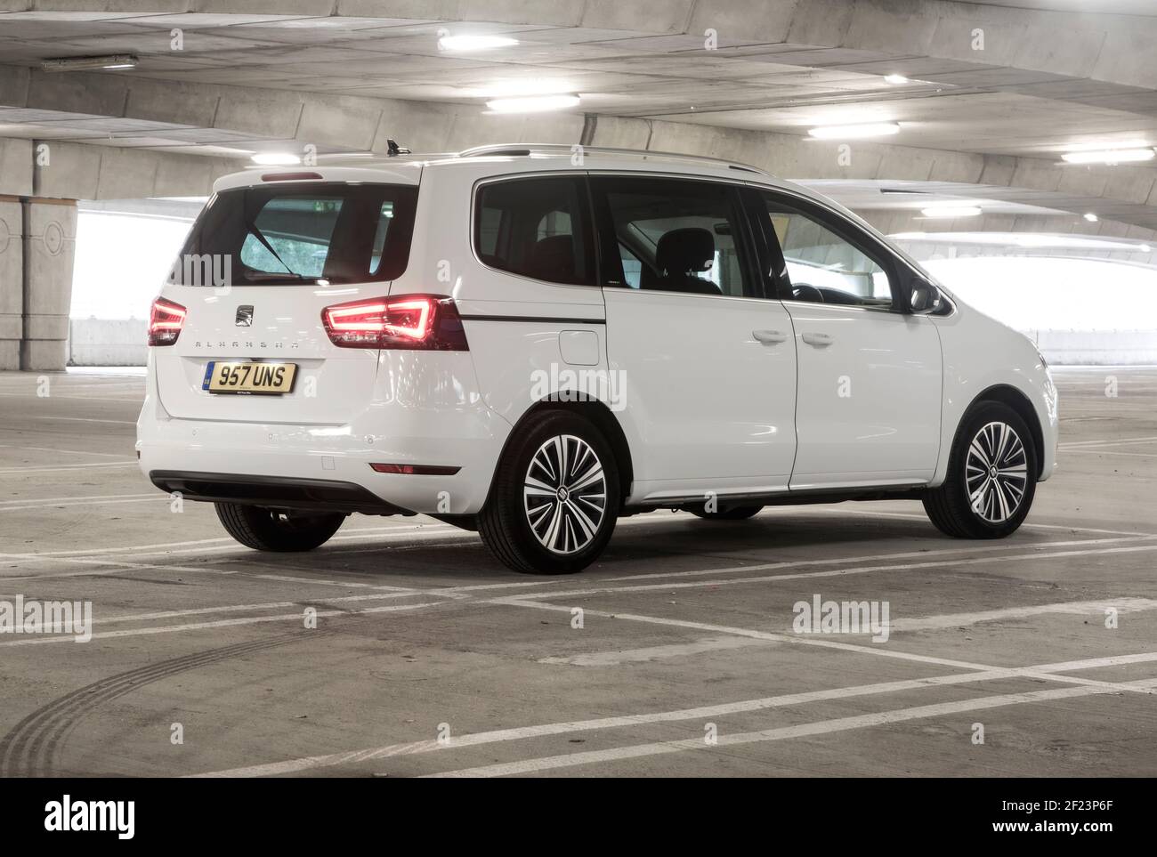 Alhambra People Carrier mit 2016 SITZPLÄTZEN, MPV Stockfoto