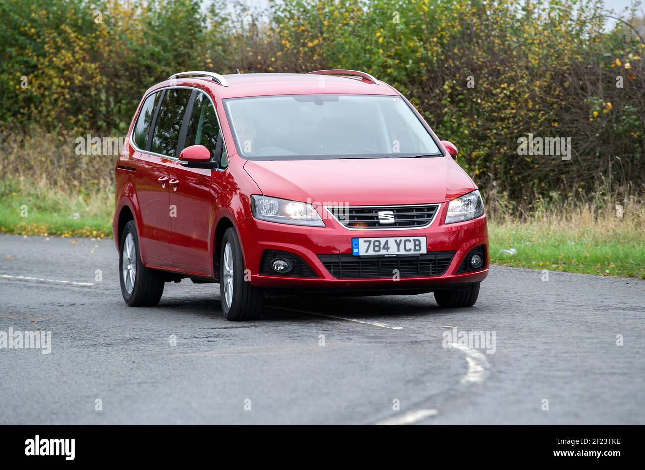 Alhambra People Carrier mit 2016 SITZPLÄTZEN, MPV Stockfoto
