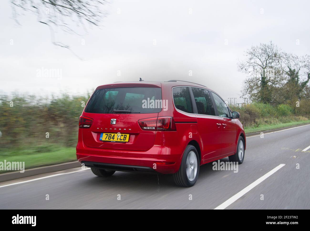 Alhambra People Carrier mit 2016 SITZPLÄTZEN, MPV Stockfoto