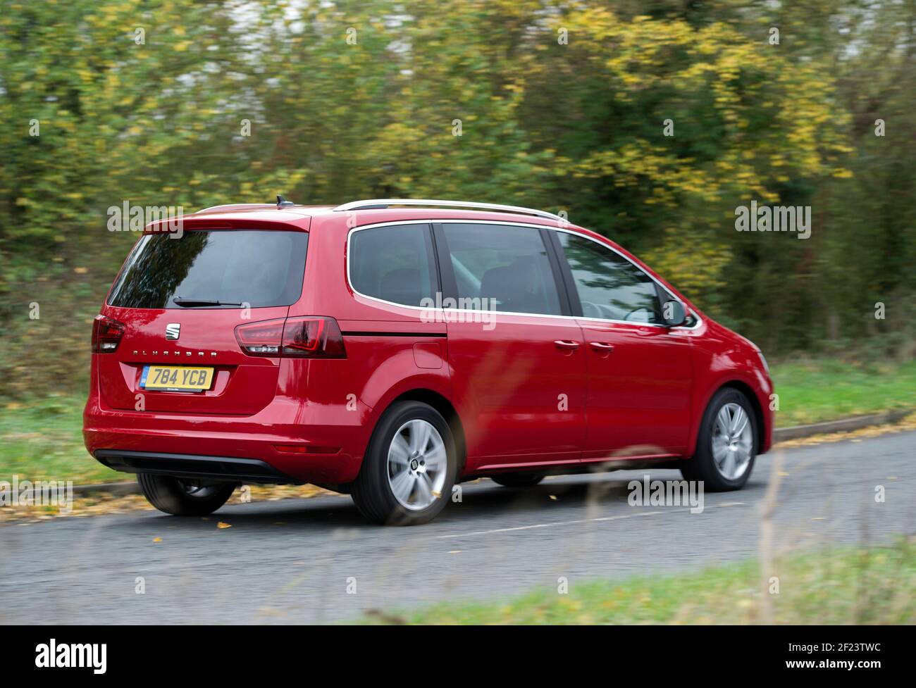 Alhambra People Carrier mit 2016 SITZPLÄTZEN, MPV Stockfoto