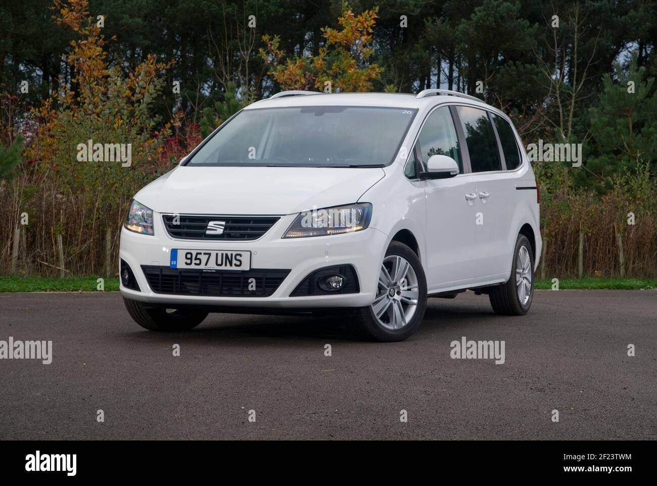 Alhambra People Carrier mit 2016 SITZPLÄTZEN, MPV Stockfoto