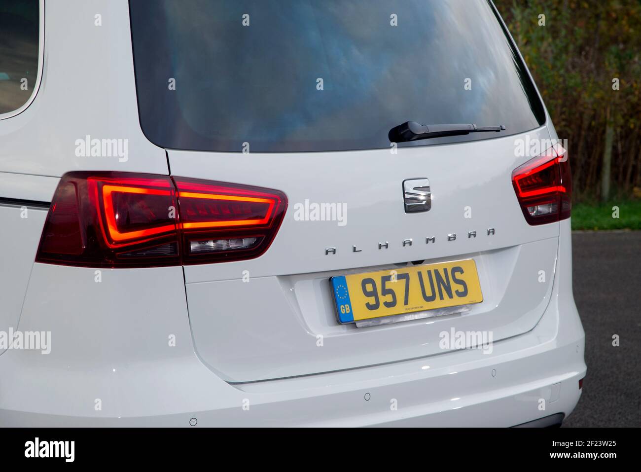 Alhambra People Carrier mit 2016 SITZPLÄTZEN, MPV Stockfoto