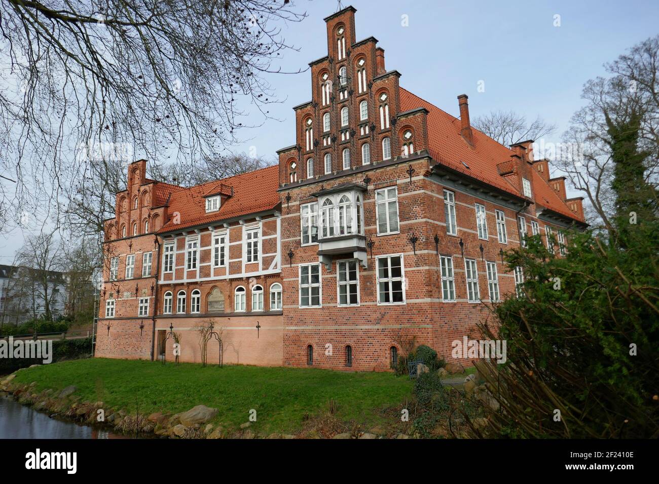 Schloss Bergedorf in Hamburg Stockfoto