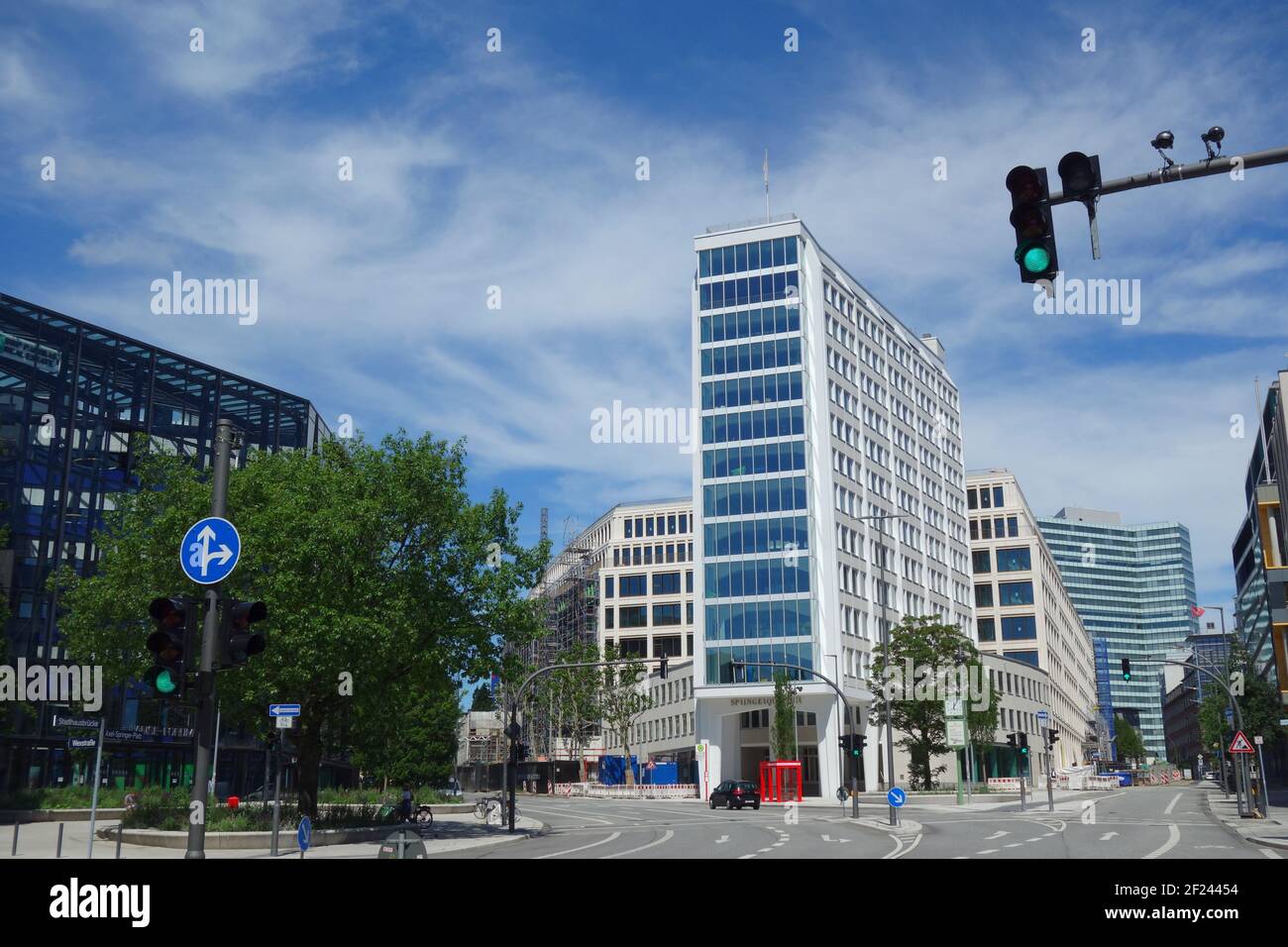 Hamburger Springer-Viertel Stockfoto