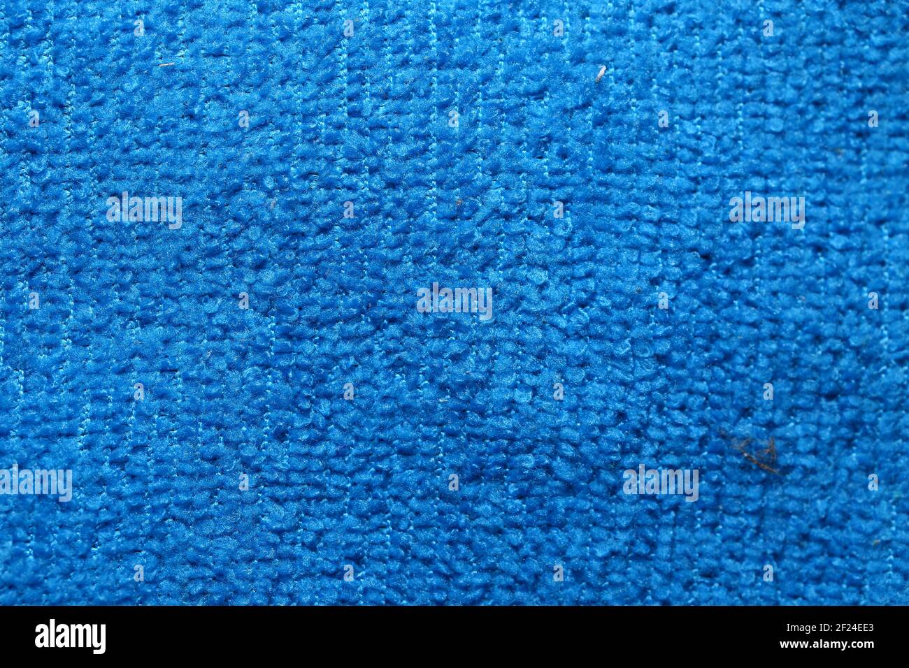 Blauer Stoff Textur Nahaufnahme Hintergrund Stockfoto