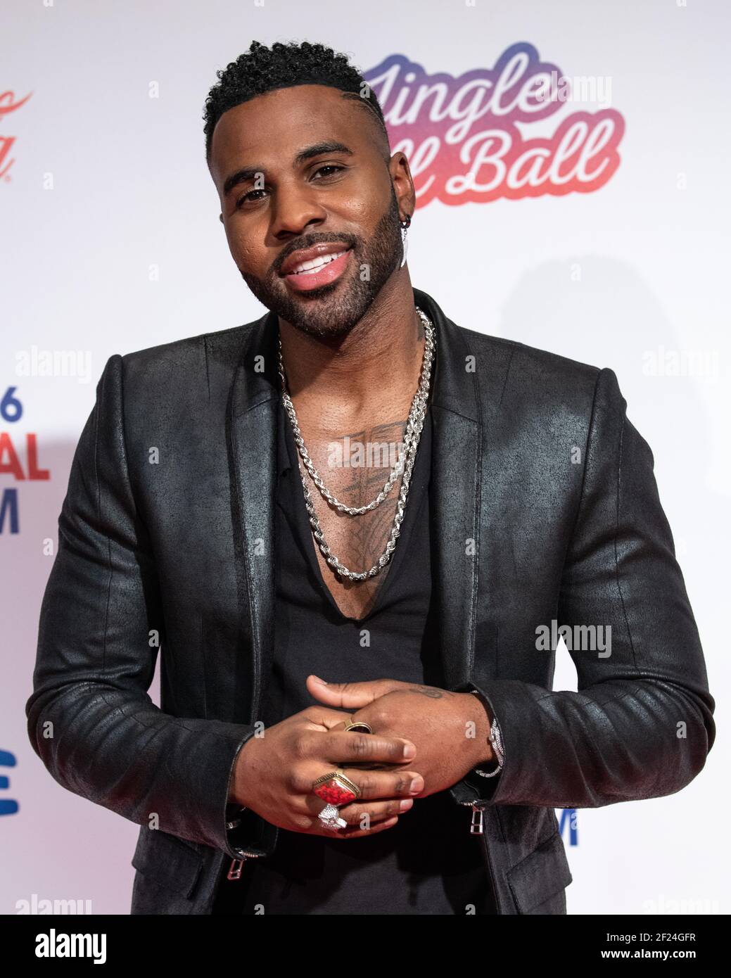 London, Großbritannien. 9th Dezember 2018. Jason Derulo am zweiten Tag des Capital's Jingle Bell Ball 2018 mit Coca-Cola in der O2 Arena, London Stockfoto