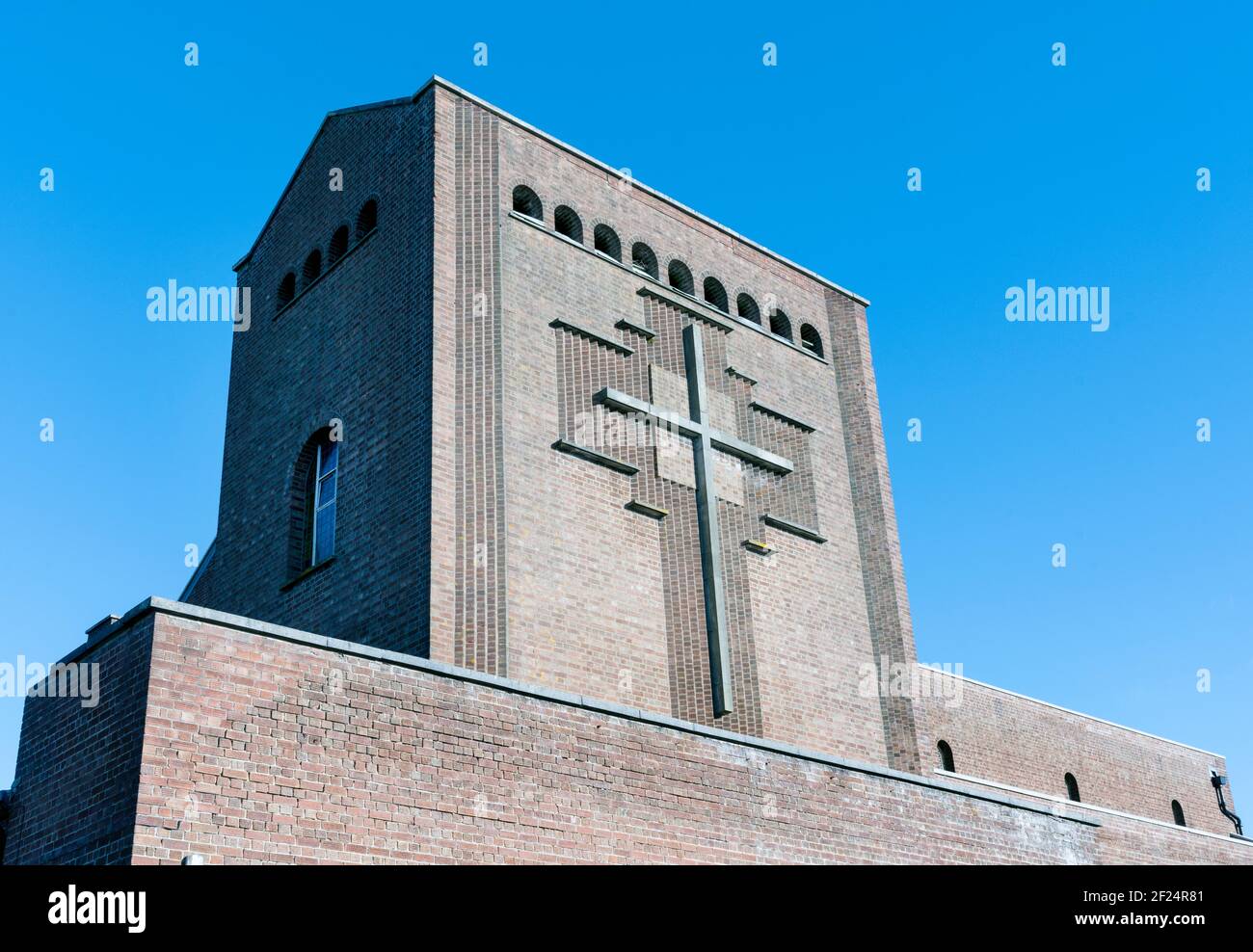 St Winifred's, Salisbury Road, Totton, New Forest, Hampshire, England, Großbritannien Stockfoto
