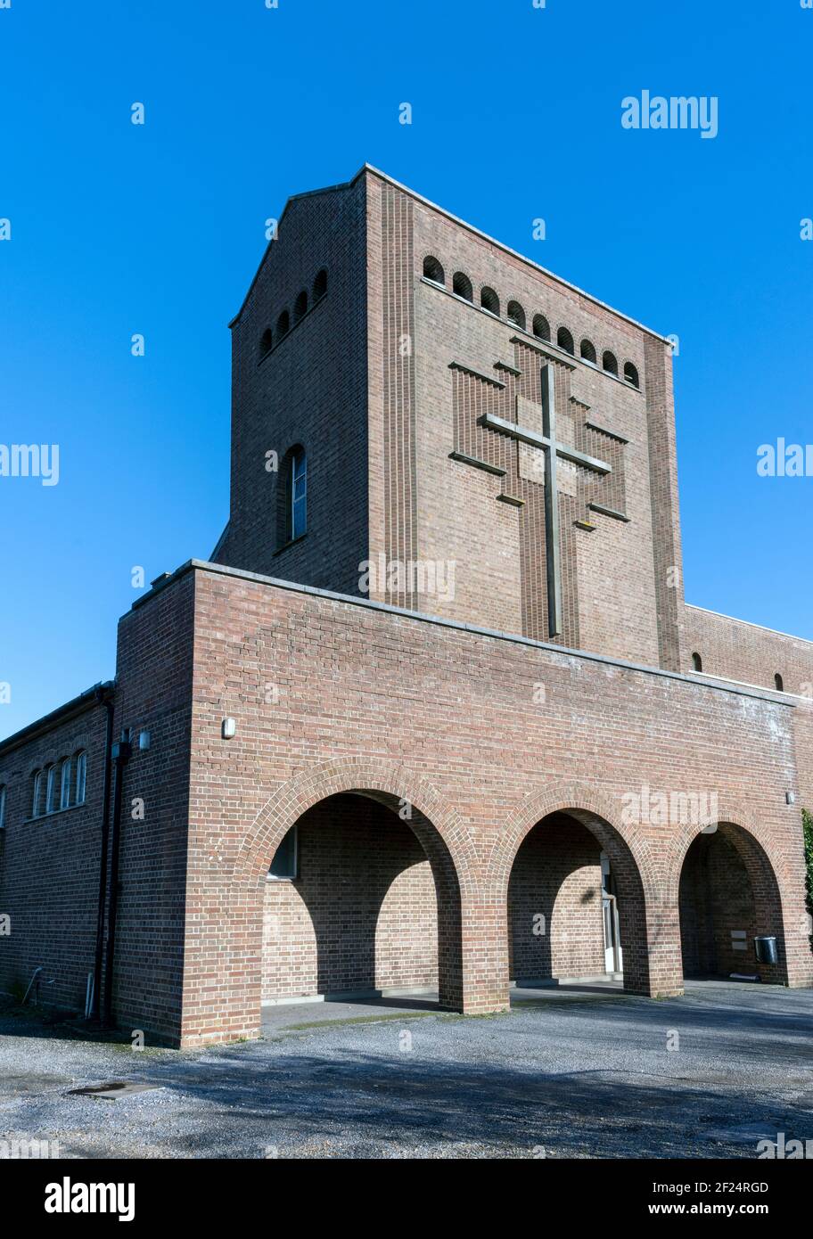 St Winifred's, Salisbury Road, Totton, New Forest, Hampshire, England, Großbritannien Stockfoto