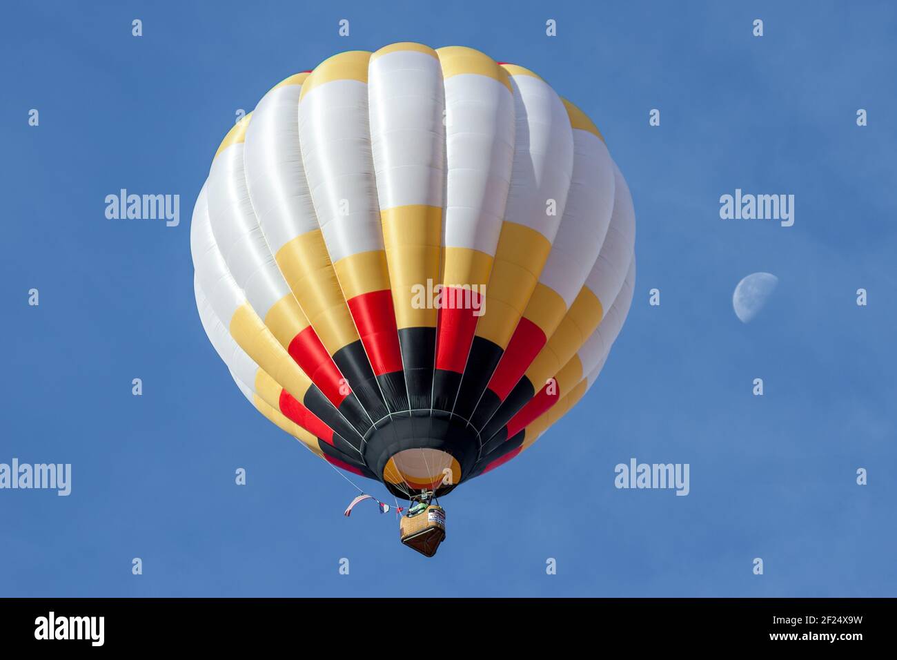Als nächstes Stoppt den Mond Stockfoto