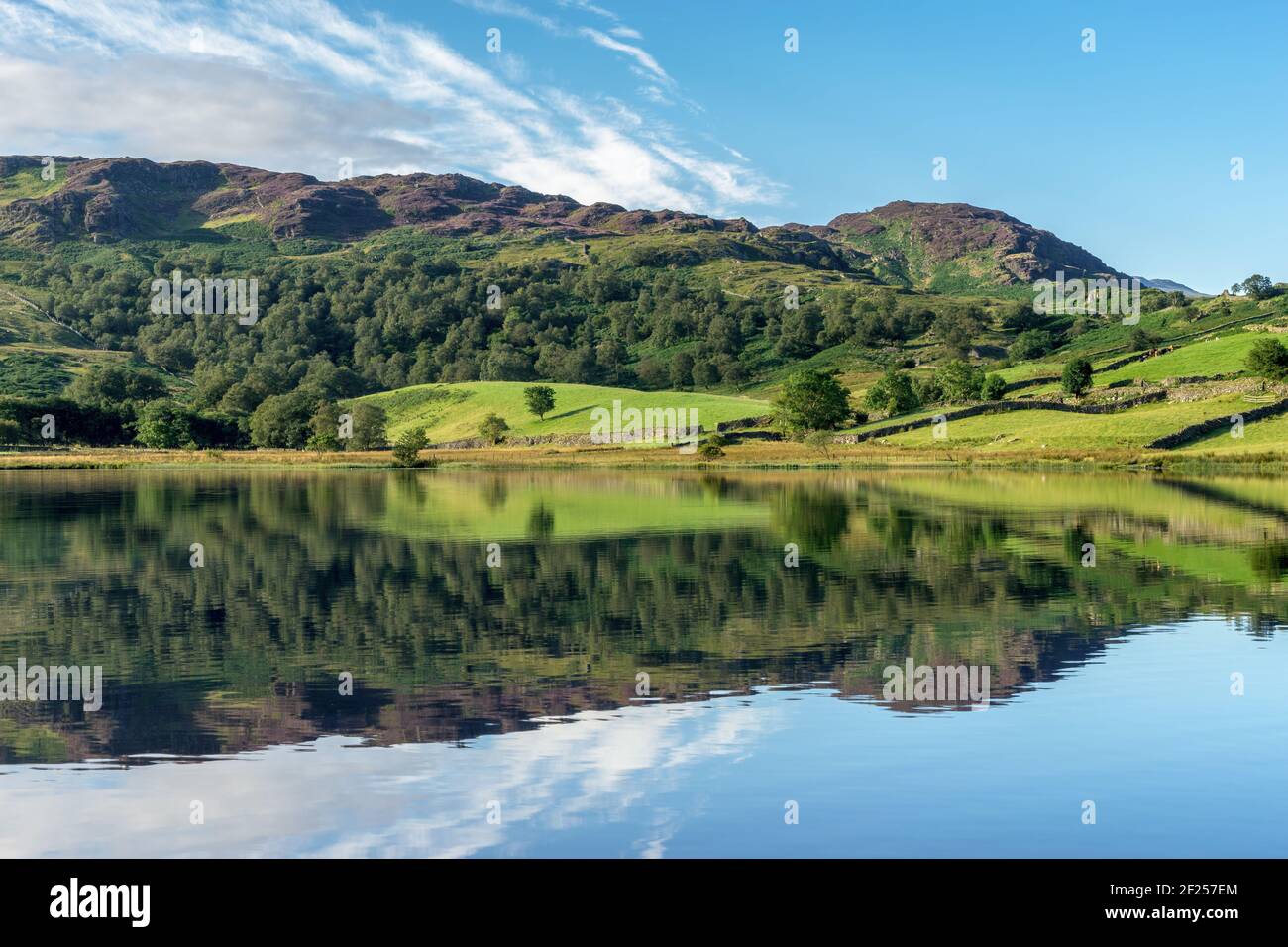 Watendlath Tarn Stockfoto