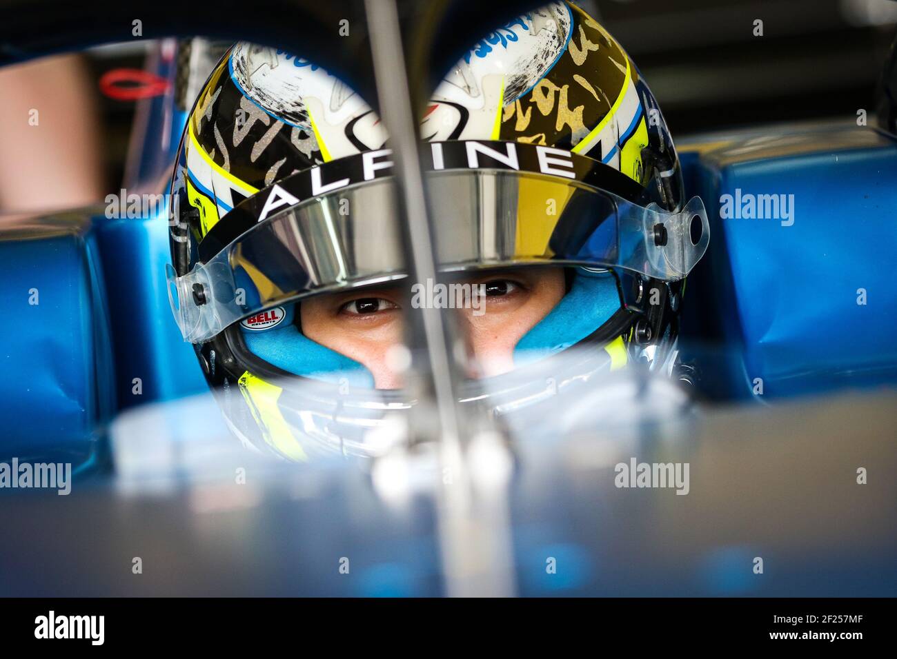 Zhou Guanyu (chn), UNI-Virtuosi Racing, Dallara F2, Portrait während des Vorsaison-Tests der FIA Formel 2 2021 vom 8. Bis 10. März 2021 auf dem Bahrain International Circuit, in Sakhir, Bahrain - Foto Sebastiaan Rozendaal / Dutch Photo Agency / DPPI / LiveMedia Stockfoto