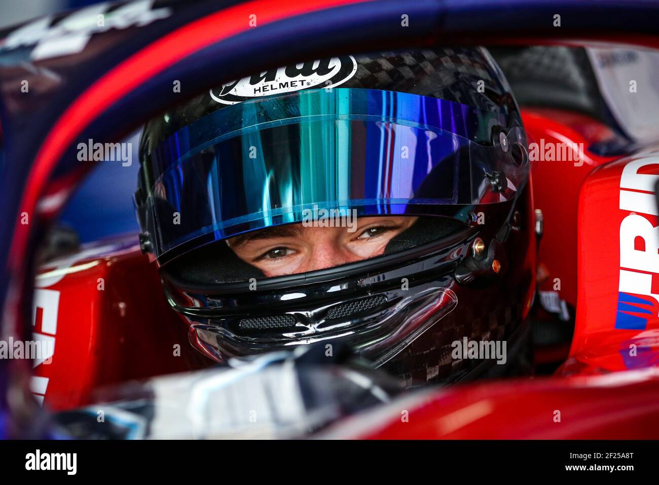 Viscaal Bent (nld), Trident, Dallara F2, Portrait während des Vorsaison-Tests der FIA Formel 2 2021 vom 8. Bis 10. März 2021 auf dem Bahrain International Circuit, in Sakhir, Bahrain - Foto Sebastiaan Rozendaal / Dutch Photo Agency / DPPI / LiveMedia Stockfoto