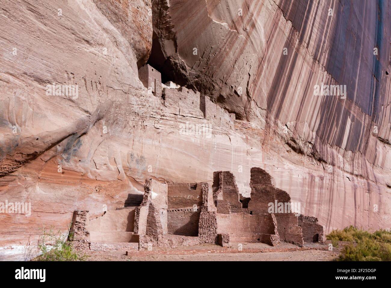 Das weiße Haus Canyon de Chelly Stockfoto