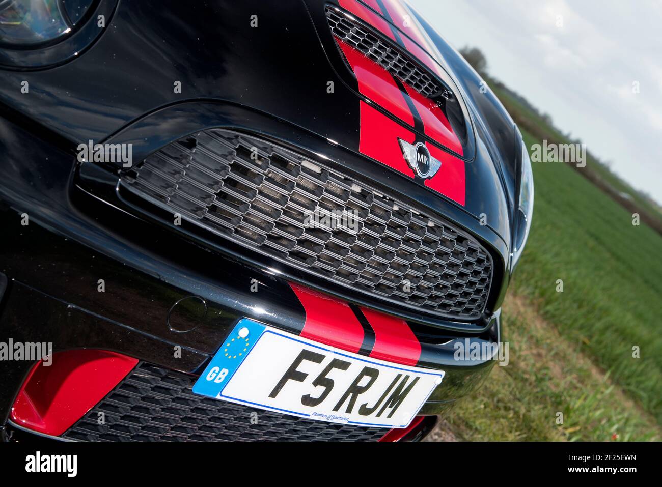 Mini Coupé JCW (R58-Form) Stockfoto