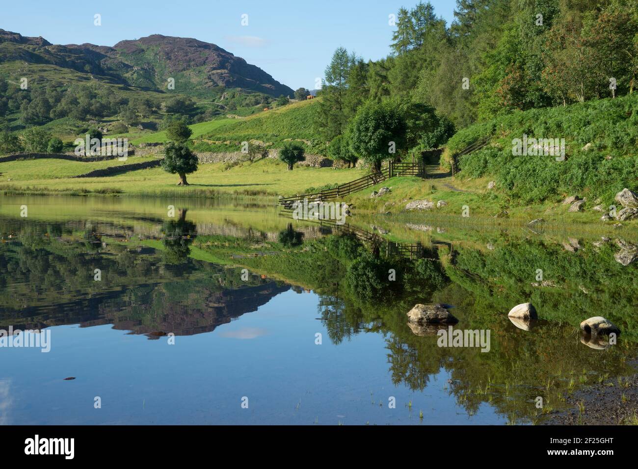 Watendlath Tarn Stockfoto