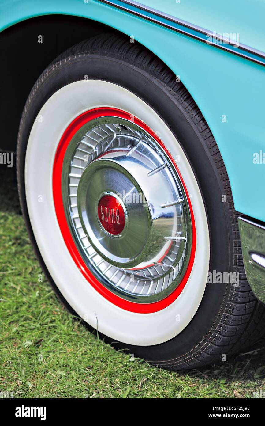 Nahaufnahme eines alten Buicks Stockfoto