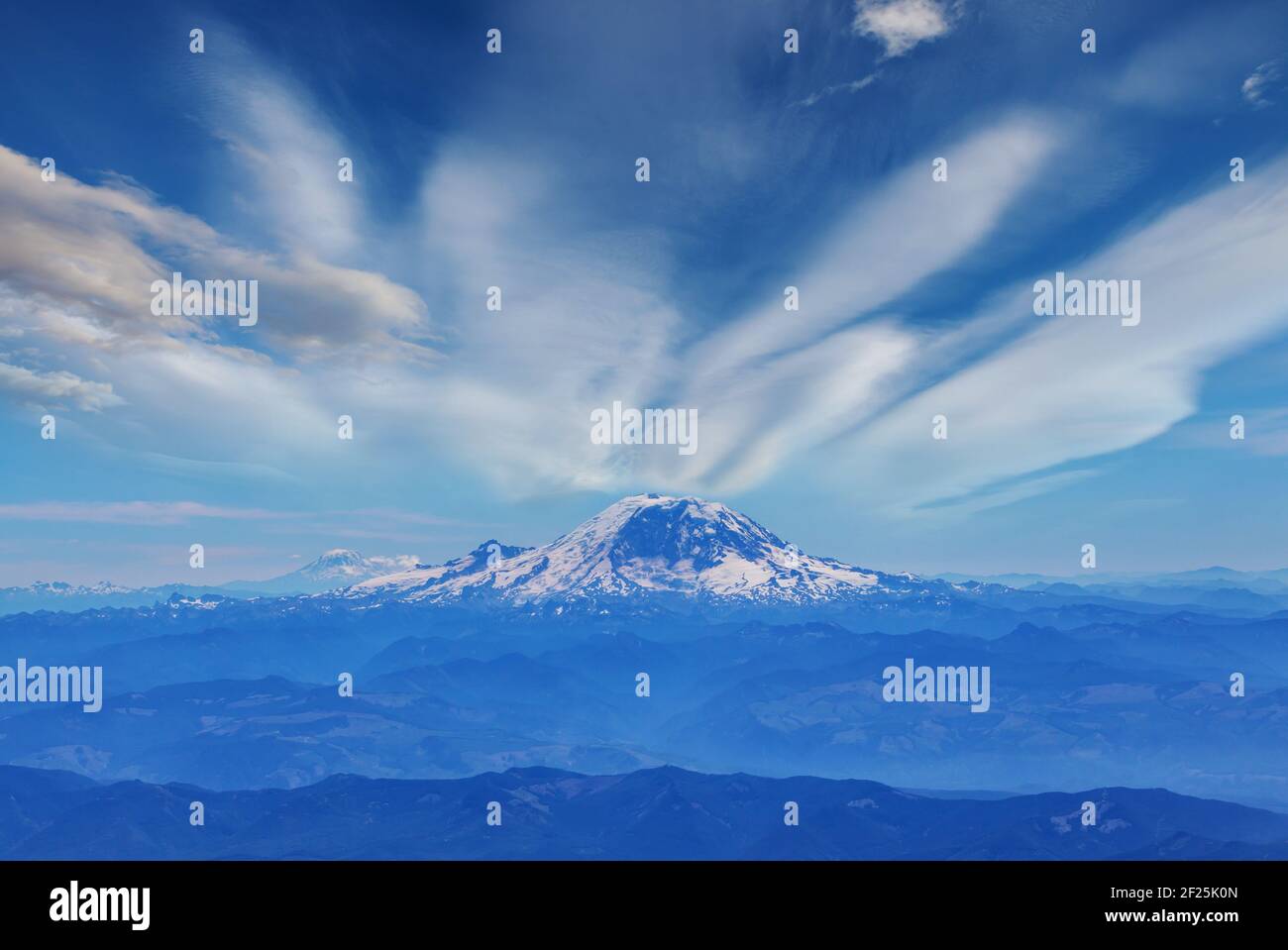 Berge in Washington Stockfoto
