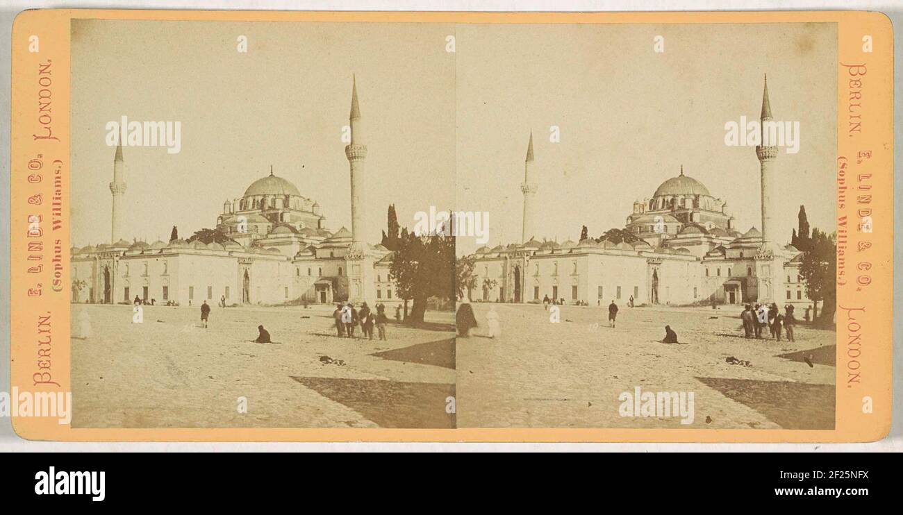 Konstantinopel, Moschee des Sultans Bajazet .. Stockfoto