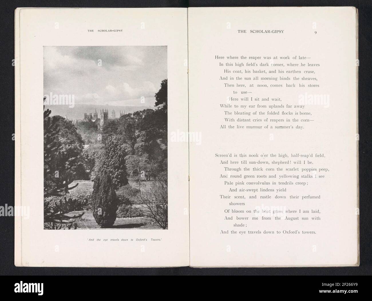 Blick auf die Universität von Oxford .. Stockfoto