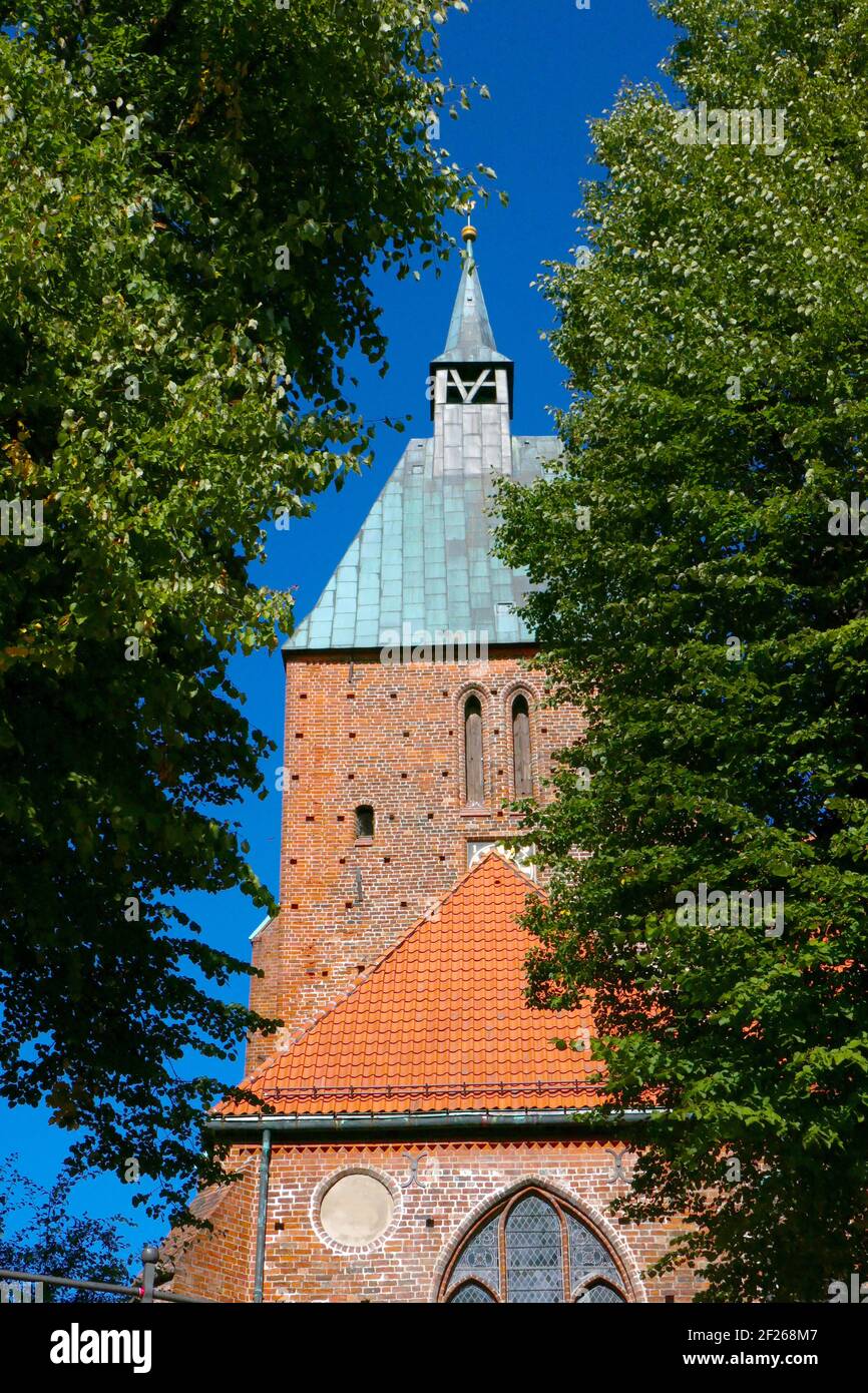 St. Nicolai Kirche in MÃ¶lln Stockfoto