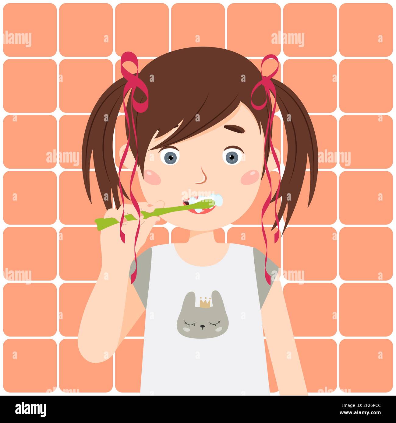 Cartoon zähne putzen junge -Fotos und -Bildmaterial in hoher Auflösung