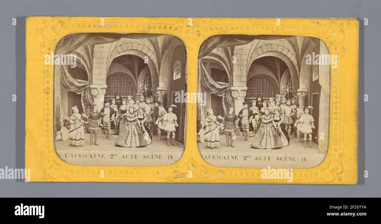 Die African 2ME Act, Szene IV .. Stockfoto