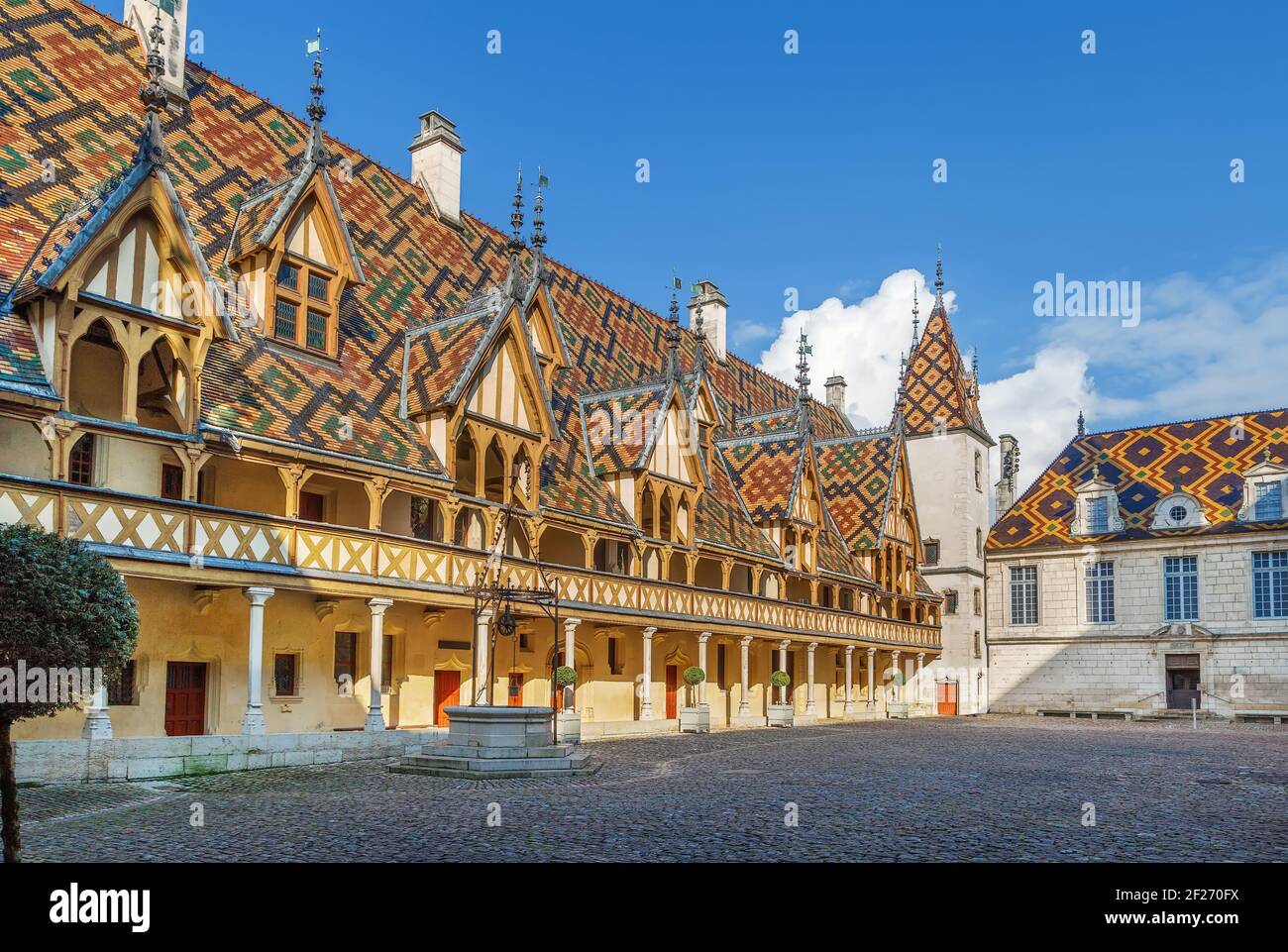 Hospices de Beaune in Beaune, Frankreich Stockfoto