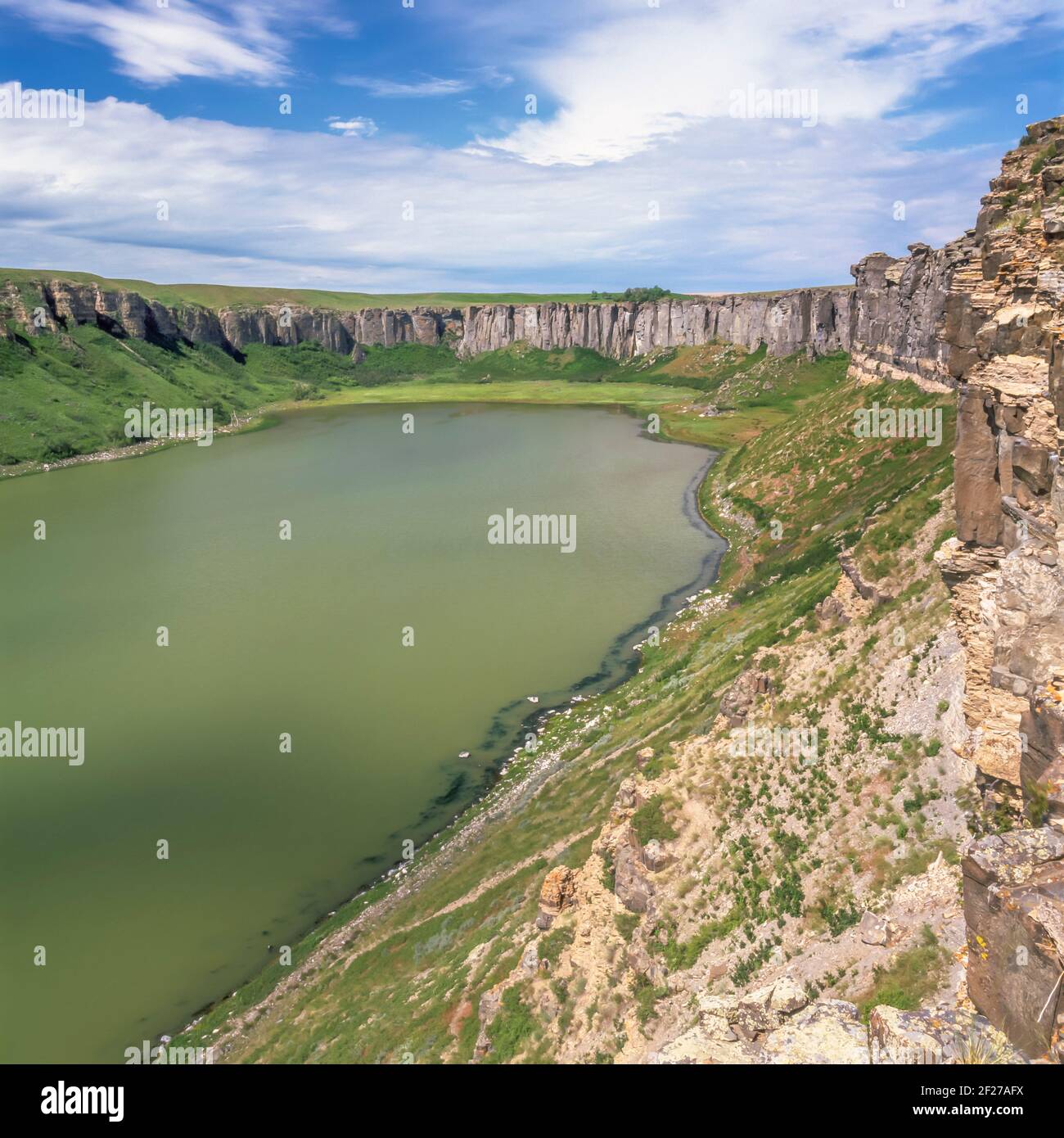 Verlorener See in der Nähe von geraldine, montana Stockfoto