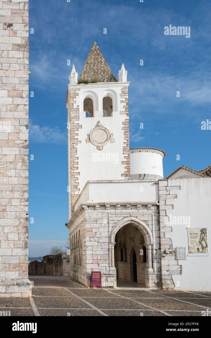Estremoz Schloss in Alentejo, Portugal Stockfoto